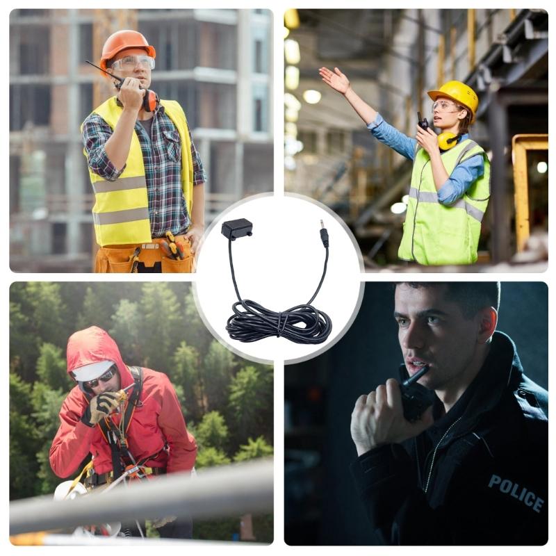 For Handfree Call Voice Communication High Sensitivity Vehicle Navigation Radio Stereo Microphone 300cm Cable 3.5mm Port