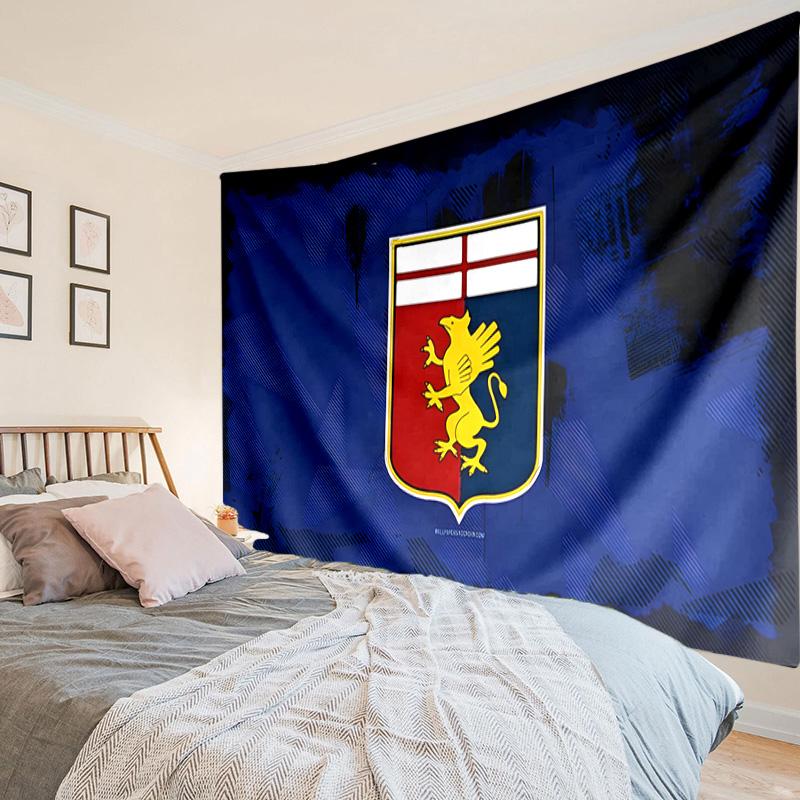 Lion Shield Genoa Tapestry, Unique Design Tapestry, Wall Decor for Bedroom,Livingroom, Playroom,Heartwarming Fan Holiday Gifts