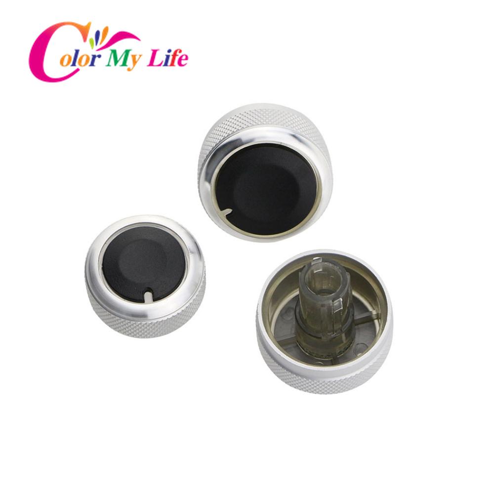 3Pcs/Set Air Condition Heat Control Switch Knob for Skoda Superb Octavia MK1 2007-2013 AC Knobs Car