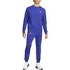 Nike Logo Print Pullover Crew Neck Sweatshirt Men Tops Deep-Royal-Blue FD1443-455