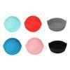 Silicone Air Fryer Liner with Handles Round Foldable Mats for Baking Frying Steaming Food-Grade Non-Stick Heat-Resistant Baking Tray
