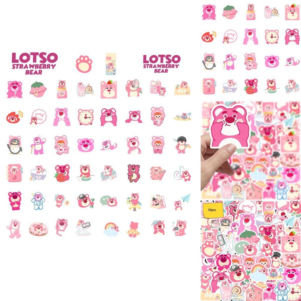 50pcs Lotso Stickers Waterproof Reusable Decor Laptop Graffiti Kid Diy Gift