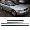 4Pcs Interior Door Strip Trim Rubber Protective Cover Decoration Fit for A4 A4 Avant