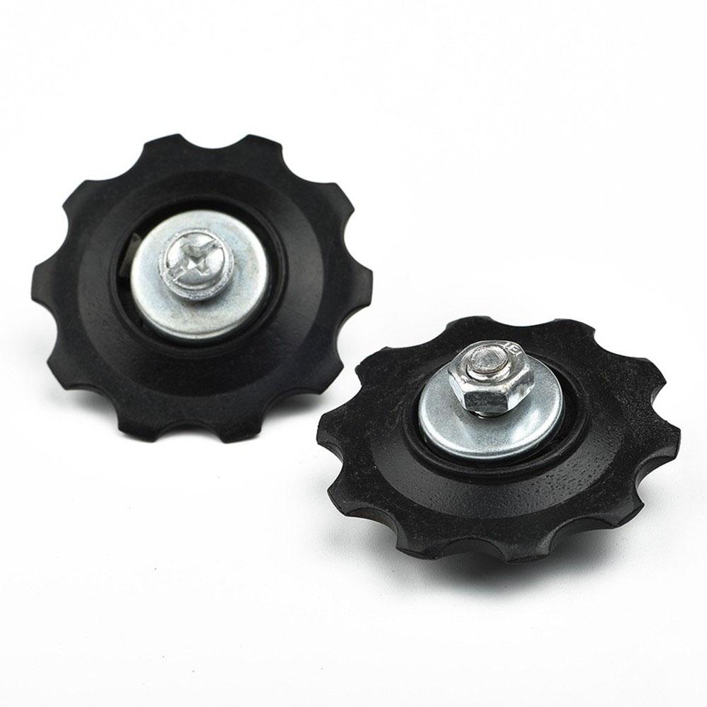 4Pcs 10T Bearing MTB Bicycle Rear Guide Wheel Road Bike -Jockey Rear Derailleur Pulley Roller For Bicycle Derailleur Repair Kit