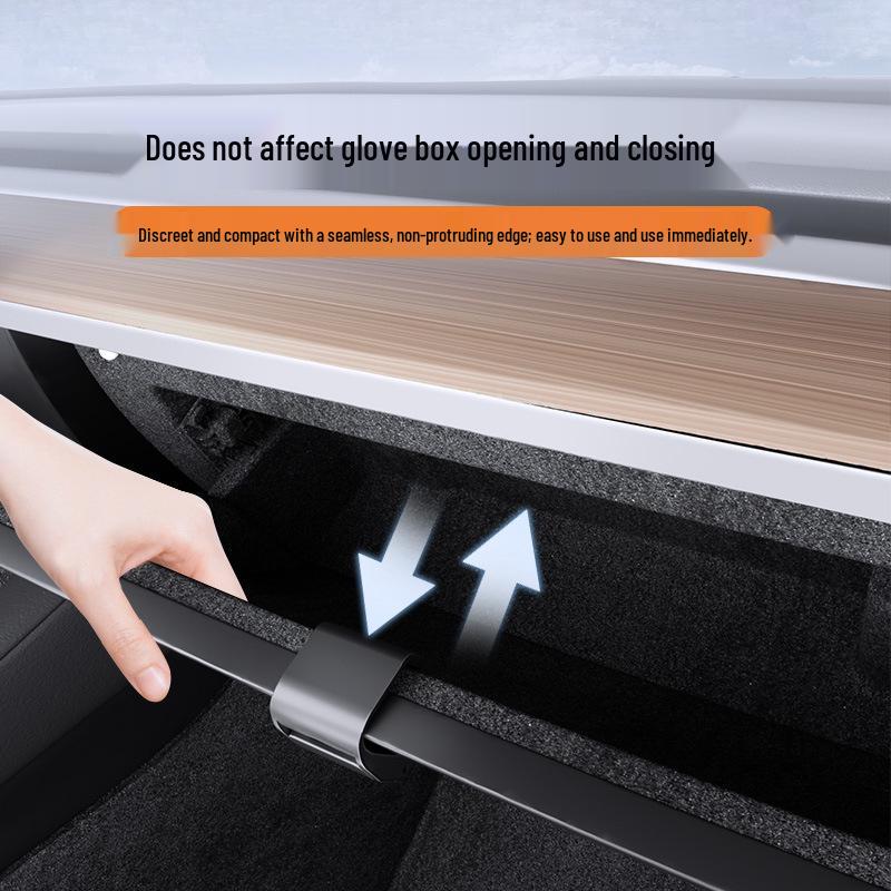 Tesla Model 3/Y Glove Box Hook - Interior Passenger Car Accessory Update