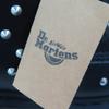 Pristine Dr.Martens short boots 1460 STUD 8-hole Black Silver leather 27040001 Used