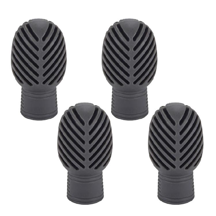 4Pcs Drumstick Mute Tip Drum Dampener Silicone Drumstick Practice Tip Mute Pads Replacement Percussion Tip Enduring