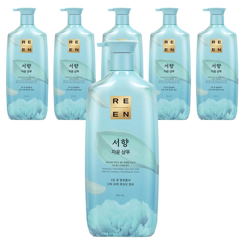Rien Jayun Herbal Shampoo Seohyang 950ml 6 Pcs