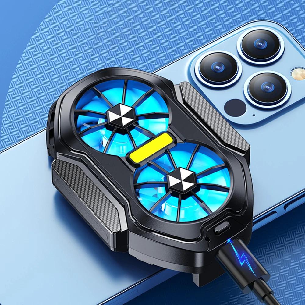 Universal Phone Cooler Phone Cooling Fan USB Rechargeable Mobile Phone Cooler Semiconductor Mobile Phone Radiator