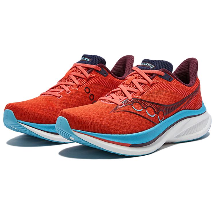 Saucony Endorphin Speed 5 PWRRUN PB Training For Track And Field Competition Running Shoes Unisex Red Blue Saucony S31007-552