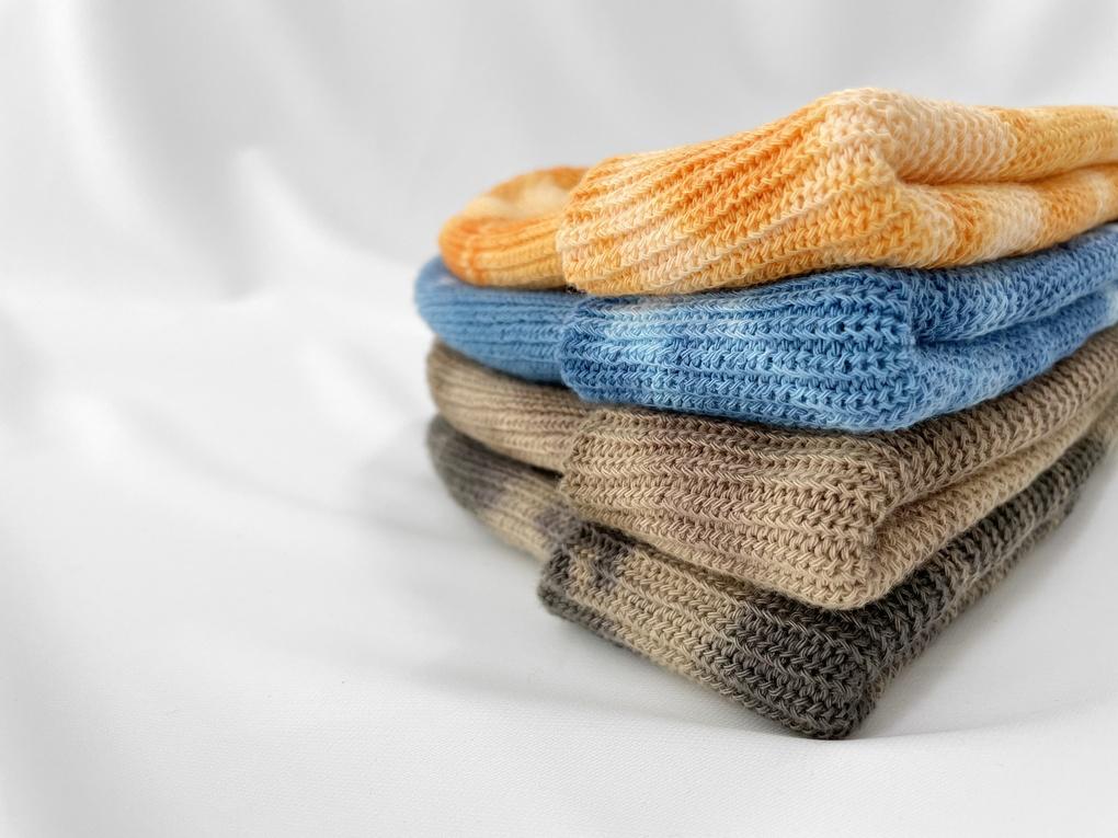 Women's and Men's Dye Label Beanie Fall Winter Plain Hat