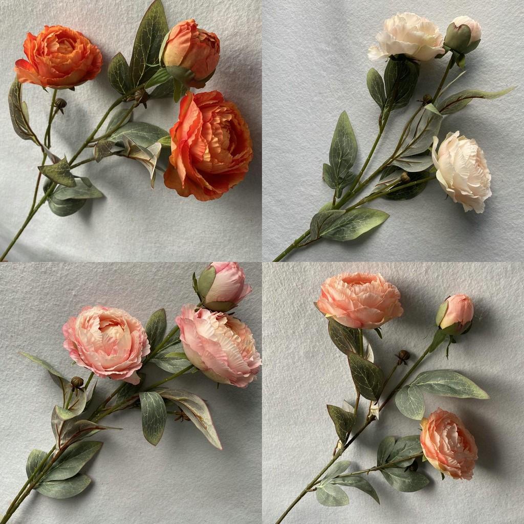 Silk Wedding Peony Aisle Decor Artificial Flowers For Home Props Photography