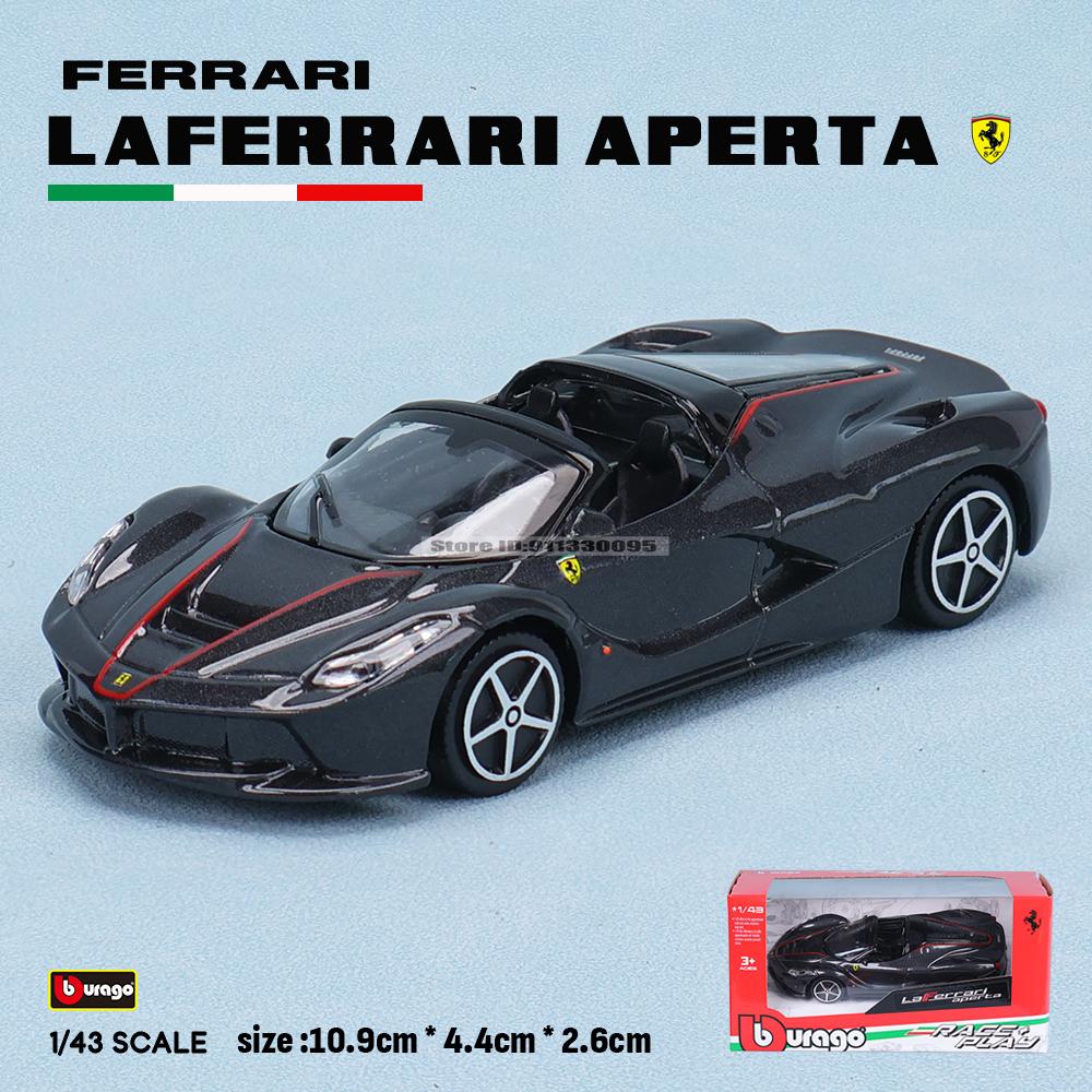 Bburago 1:43 Multiple styles Ferrari Purosangue sp2 488GTB 250GTO SF90 ROMA alloy luxury car die-casting car model toy gift