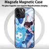 Japanese anime inazuma eleven Phone Case For iPhone 16 15 14 13 12 11 X XR XS 8 Plus Mini Pro Max Glass Magnetic Case