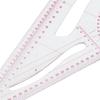 3pcs Clear Markings Garment Ruler Precise Measurement Scale Multifunctional Ruler  Pattern Making
