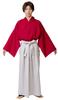 Clearstone Nari Charakterforschungsclub Cosplay Halloween Samurai Unisex Rot
