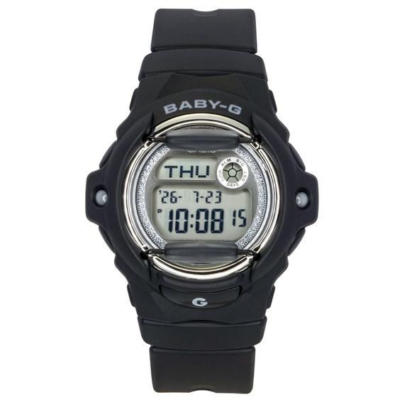 Casio Baby-G Digital Resin Strap Quartz BG-169KB-1 200M Women's Watch
