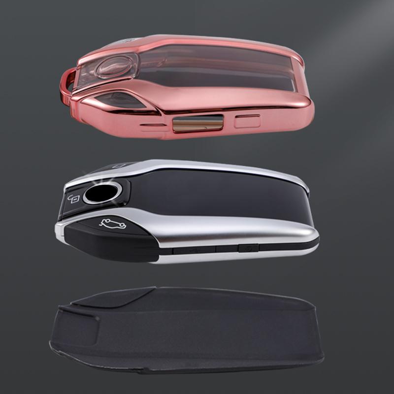Soft TPU Car Key Case Cover Key Bag for BMW 5 7 Series G11 G12 G30 G31 G32 I8 I12 I15 G01 X3 G02 X4 G05 X5 G07 X7 Accessories