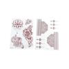 Wedding Tool Body Art Sticker Henna Tattoo Stickers Water Transfer Decals Temporary Tattoo