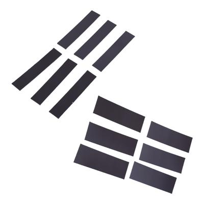 6 ks Magnetické proužky Silné lepidlo Pevné gumové magnety Materiály pro snadnou instalaci a víceúčelové každodenní použití