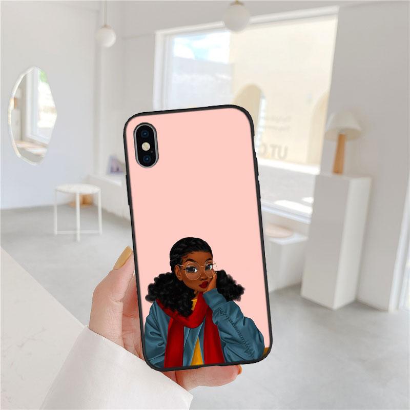 PP11 Black Girl Magic Phone Case for Samsung Galaxy A11 A12 A13 A15 A52S A53 A55 A56 A70 A71 A72 A73 F06 F16 F56 S10 Plus S10e