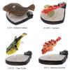 Calorata Salzwasserfische 3D Enzyklopädie Arten Beinhaltet Ständer und Realistische Figuren Geburtstagsgeschenk Hygienevorschrift Fisch Geschenk (15 / Anweisungen)