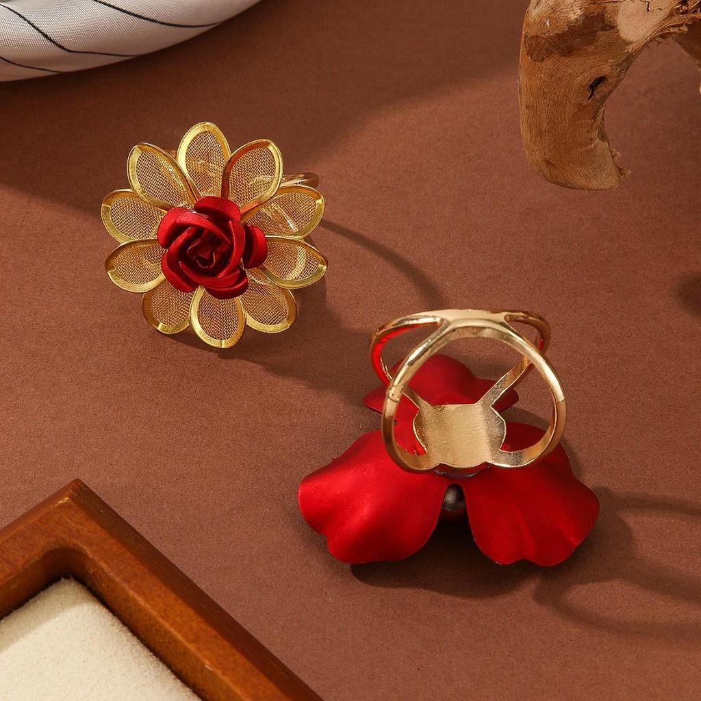 Retro Französische Kamelienblüten Schal Schnalle - Handgefertigtes High-End Modeaccessoire
