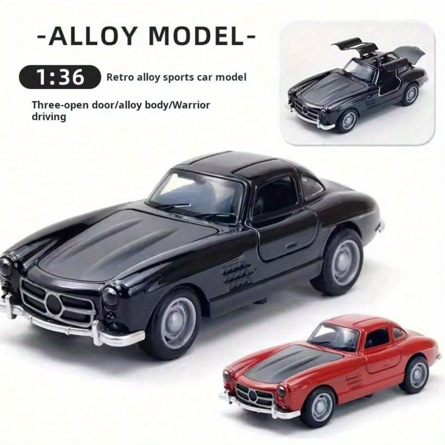 Classic Car Alloy Car Casting Model Toy Car Central Control Decorations Children's Toy Gifts