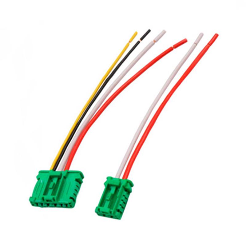 Air Conditioning Heater Blower Motor Fan Resistor+Wire For Renault Peugeot 207 607 406 Citroen C5 C3 C2 For Nissan Tiida Livina