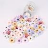 20Pcs 3cm Multicolor Daisy Flower Heads Mini Silk Artificial Flowers for Wedding Home Decoration Christmas Wreath Scrapbooking