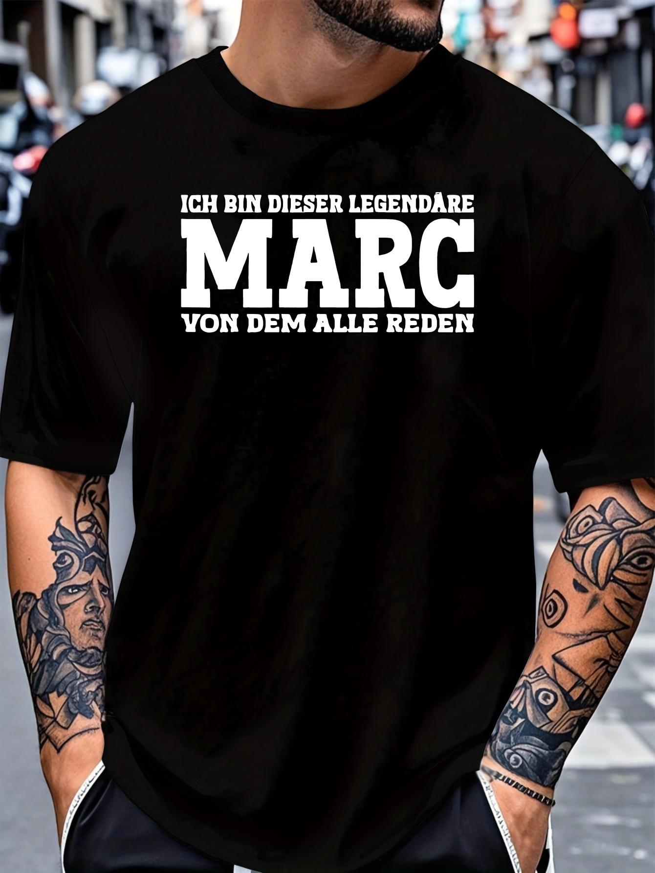 T-Shirt y2k Fun German T Black S