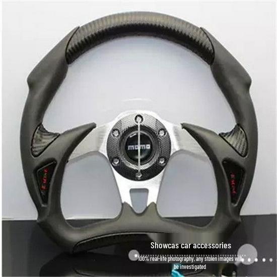 13-calowa kierownica wyścigowa Cool Coupe, półokrągłe ostrze, 14-calowa