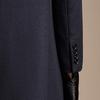 Antonio Men's Luxury 100% Wool Long Business Overcoat