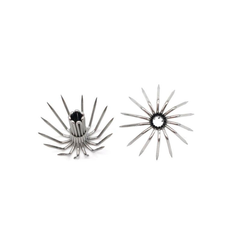 1 Set Of Fishing Hook 12/14 Needles Stainless Steel Squid Hook Fishing Accessories
