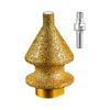 4 In 1 Stone Hole Enlarger Chamfer Bit for Ceramic Marble with M10 Thread for 100 Angles Grinder for Drilling Chamfering