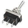 Heschen Metal Toggle switch Flick Flip, KN3D-103, 12V 25A, SPDT, ON/OFF/ON, 3 Positon, 3 Pin, for Car Dash Light
