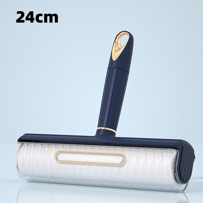 Hair Sticking Device Portable Household Drum-type Roll Paper Clothing Hair Removal and Ball Removal Device Tearable Widening Pet Hair Sticking Device