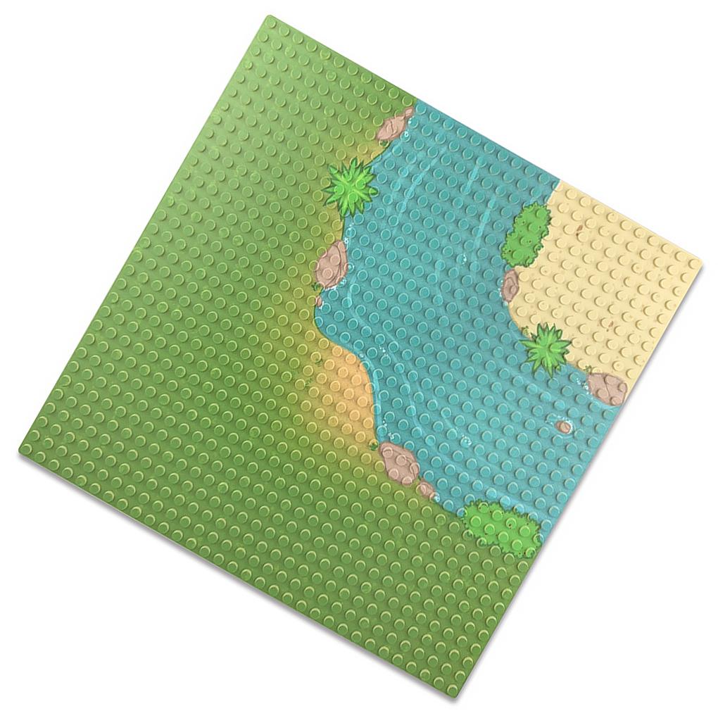 Building Bricks Baseplate with Small Dots Toddlers Base Plate Board for Adults Children Decor Gifts Party Favors Accessories