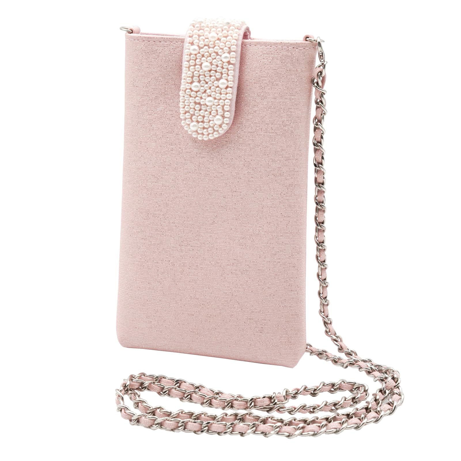 

Смартфон Плечо Смартфон Смартфон Вечірка Рожевий [Plex] Сумка, Гаманець, Сумка, Намистини, Біжутерія, Ланцюжок, Кросбоді, рожевий