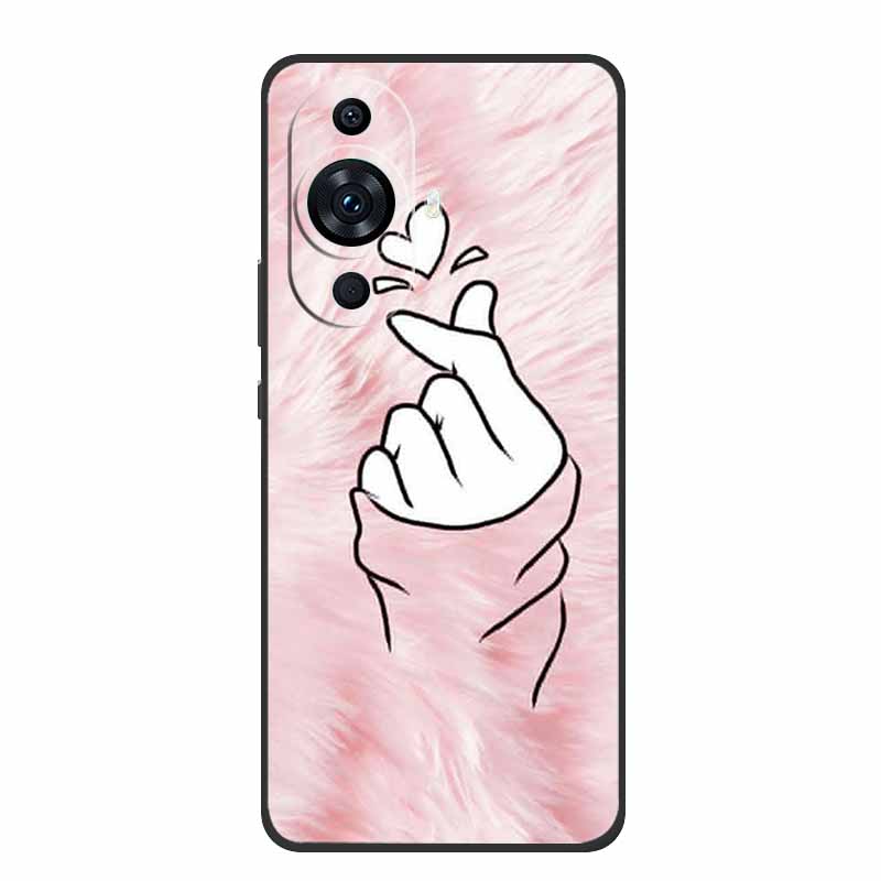 Phone Case For Huawei Nova 12s Back Cover Case Shockproof Black Silicone Soft Funda For Huawei Nova 12s Case Nova12s 6.7" Coque