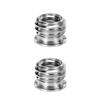 6Piece Precisions Thread Converters Kit For DSLR Action Cameras and Live Streaming Gear Aluminum Alloy Design