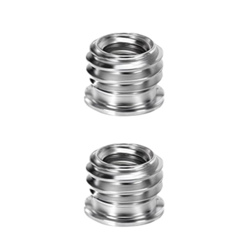 6Piece Precisions Thread Converters Kit For DSLR Action Cameras and Live Streaming Gear Aluminum Alloy Design