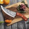 Boning Knife Forged Stainless Steel Meat Cleaver Fruit Vegetable Chef Knife