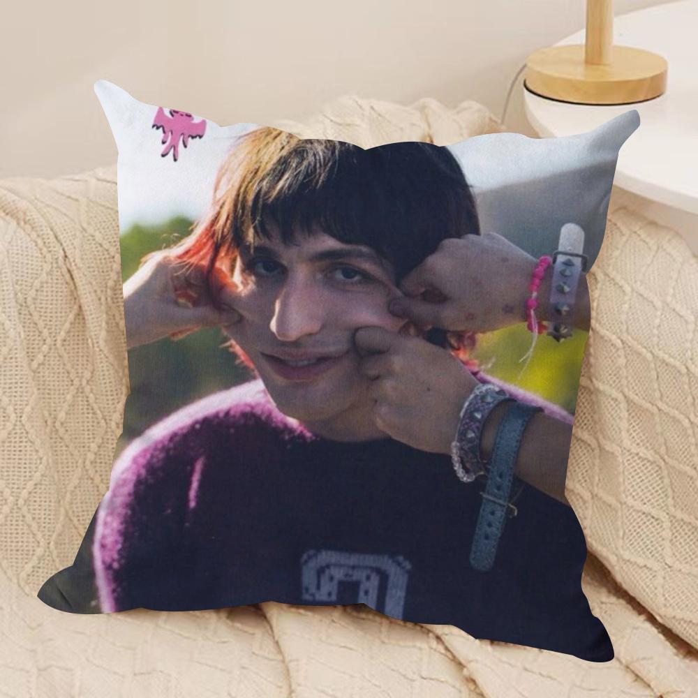 Singer Porter Robinson Cushion Cover Silky Short Plush Double-Sided Printed Pillow Case for Sofa All Seasons Home Decor Gift