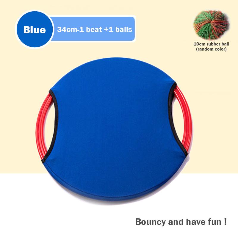 Bouncing Circle Throwing Training Toys Kids Adult Outdoor Interactive Cooperative Games Racket Catch Elastic Paddle Ball Fun Gam 6