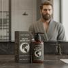 Șampon pentru barbă pentru bărbați - Curățare blândă cu uleiuri de eucalipt, argan și jojoba pentru hidratare, catifelare și prevenirea ruperii - Pentru toate tipurile de piele