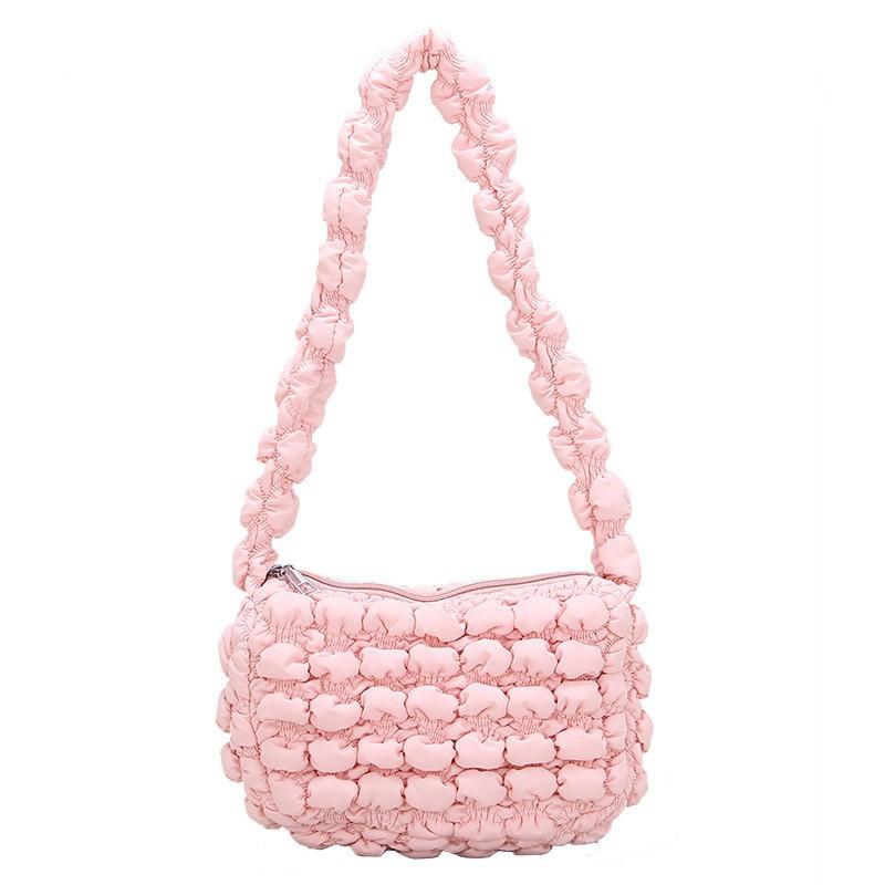 Fashionable High-texture Cloud Bag Women's 2025 New Casual One-shoulder Underarm Niche Design All-match Pleated