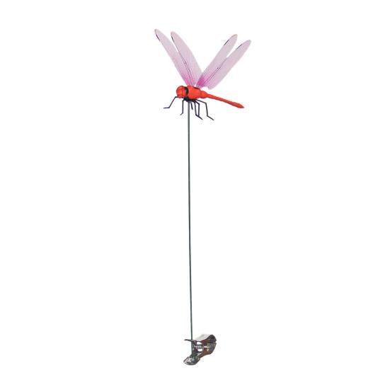 

Yousheng Dragonfly Clip with Pole Garden Decor Dragonfly Hat Clip 3D Artificial Dragonfly Rod Clip for Men And Women Hat Outdoor Plants