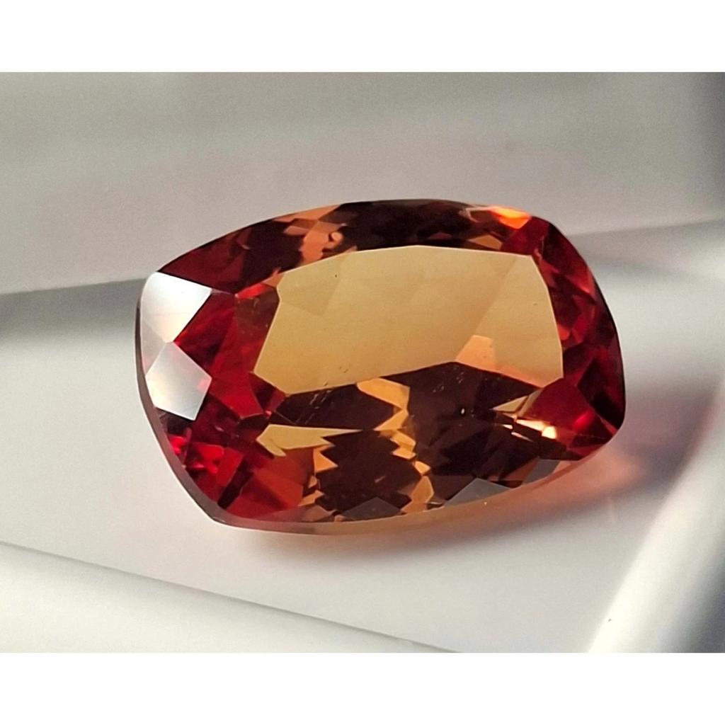 Stunning Padparadscha Sapphire Cushion Cut 9-11 Ct Certified Loose Gemstone