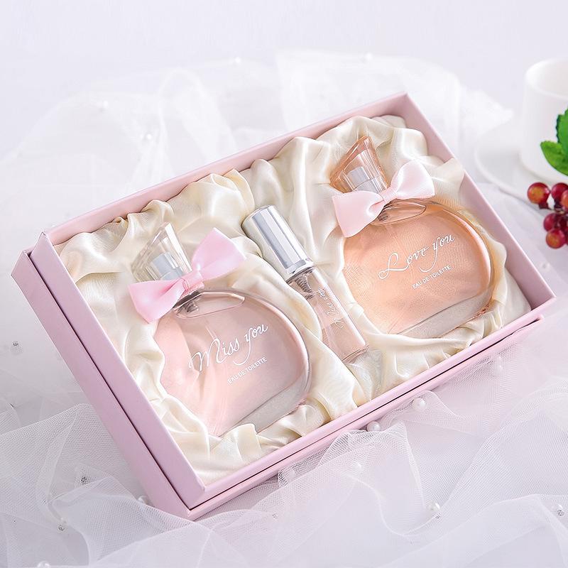 High-End Long-Lasting Cross-Border Fragrance Set: Women's Perfume Gift Box & Men's Cologne